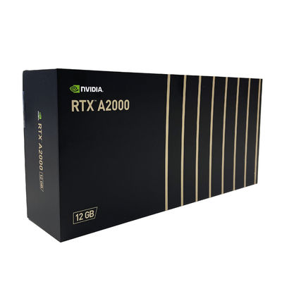 12g 60Mhs GDDR6 GPU Kartı RTX A2000 Grafik Video Kartı Oyun Aşıları İçin