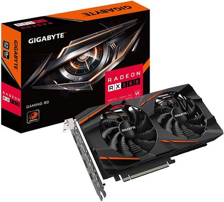 8GB DDR5 Grafik Kartı Radeon RX580 RX6800xt RX6700xt RX6600xt
