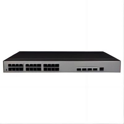 VLAN Destek Ağı Değiştiricisi 10/100/1000Mbps İletişim Hızı AC Gücü ile 24 Port