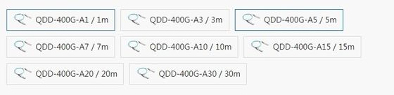 Hızlı Veri İletişiminde Mellanox Uyumlu QDD-400G-A10 Aktif Optik Kablo
