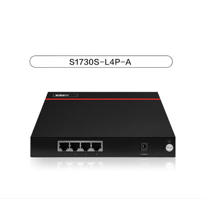 4 Port PoE Ethernet Switch S1730S-L4P-A Full Duplex Half Duplex İletişim için