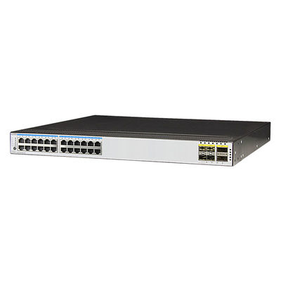 24-Port GE RJ45 4-Port 10G SFP 2-Port 40G QSFP VLAN desteği ve fan egzozu ile anahtar
