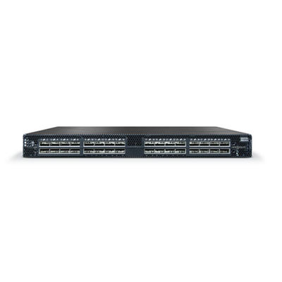 MSN3700-CS2F 100GbE 1U Açık Ethernet Değiştiricisi 32 QSFP28 portları 2 PS AC x86 CPU Standart derinlik P2C hava akışı