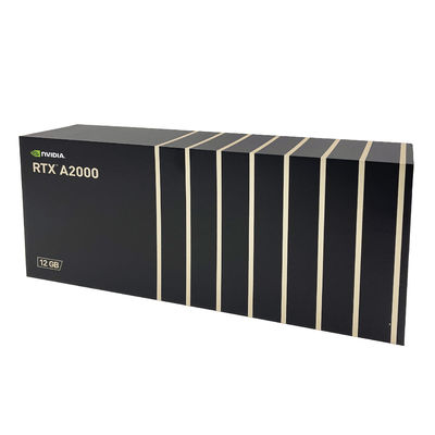 12g 60Mhs GDDR6 GPU Kartı RTX A2000 Grafik Video Kartı Oyun Aşıları İçin