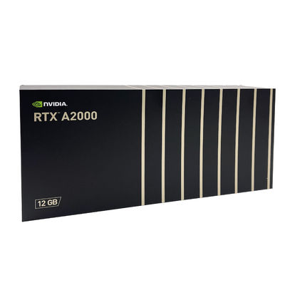 12g 60Mhs GDDR6 GPU Kartı RTX A2000 Grafik Video Kartı Oyun Aşıları İçin