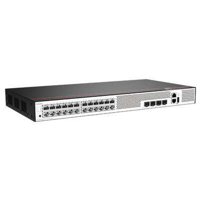 24 portlu GE SFP anahtarı S5735-L24T4S-A1 56Gbps/336Gbps anahtar kapasitesi ve uzun