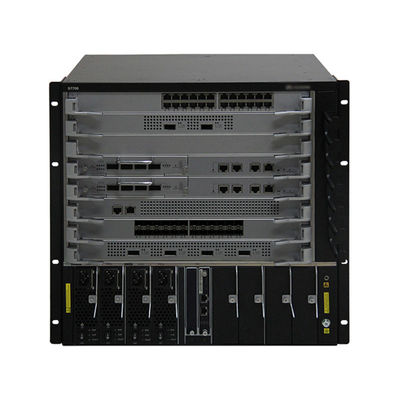 Orijinal S7706 POE Ağ Değiştiricisi 4.32 Tbps Çift Ana Kontrol Güç kaynağı