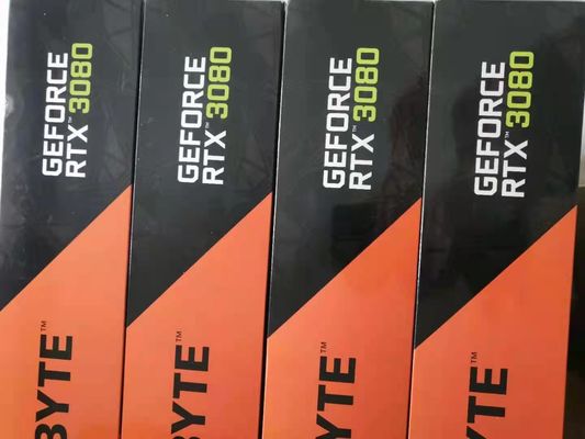 1710Mhz Core Clock GPU Kartı Gigabyte GeForce RTX 3080 Oyun Video Kartı