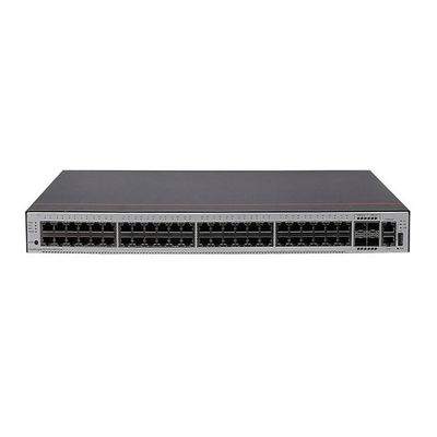 1U Şasi Yüksekliği S5735-L48T4S-A 48*10/100/1000BASE-T Portları 4*GE SFP Portları AC Güç Değiştiricisi